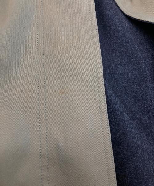 GUCCI（グッチ）GUCCI (グッチ) カシミヤ混 リバーシブルステンカラーコート　94年トムフォード期 ベージュ サイズ:38の古着・服飾アイテム