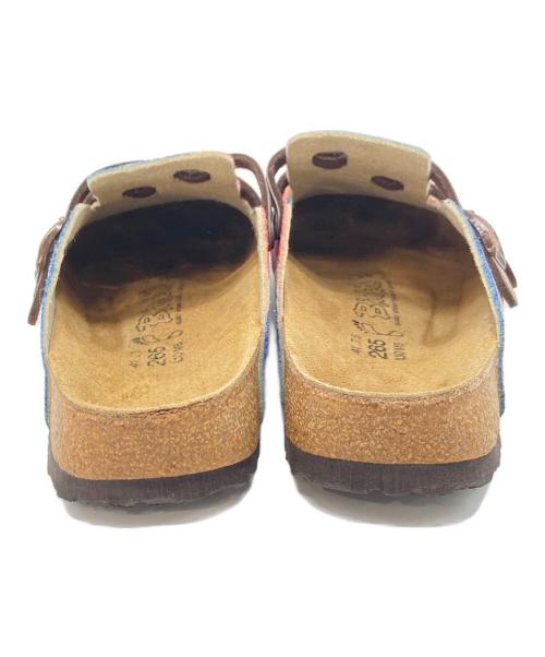 BIRKENSTOCK（ビルケンシュトック）BIRKENSTOCK (ビルケンシュトック) Birki's Camden サンダル　 レッド×ブルー サイズ:41の古着・服飾アイテム