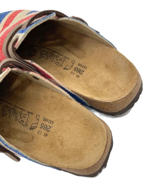 BIRKENSTOCK（ビルケンシュトック）BIRKENSTOCK (ビルケンシュトック) Birki's Camden サンダル　 レッド×ブルー サイズ:41の古着・服飾アイテム