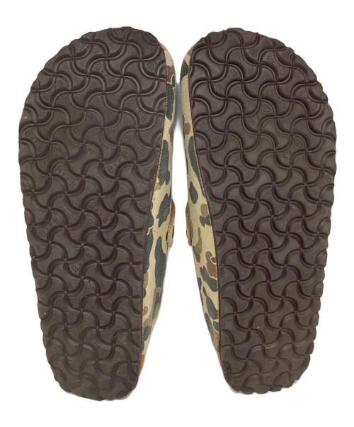 BIRKENSTOCK（ビルケンシュトック）BIRKENSTOCK (ビルケンシュトック) 迷彩BOSTOON  ボストン　サンダル　サボサンダル　スポーツ　アウトドア　カモフラ ベージュ サイズ:41の古着・服飾アイテム