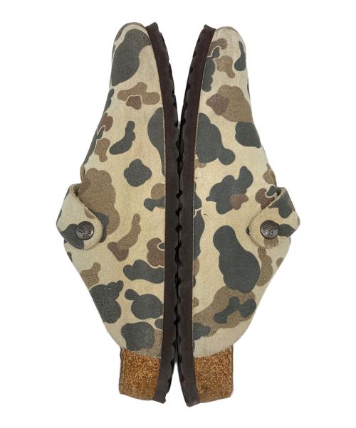 BIRKENSTOCK（ビルケンシュトック）BIRKENSTOCK (ビルケンシュトック) 迷彩BOSTOON  ボストン　サンダル　サボサンダル　スポーツ　アウトドア　カモフラ ベージュ サイズ:41の古着・服飾アイテム