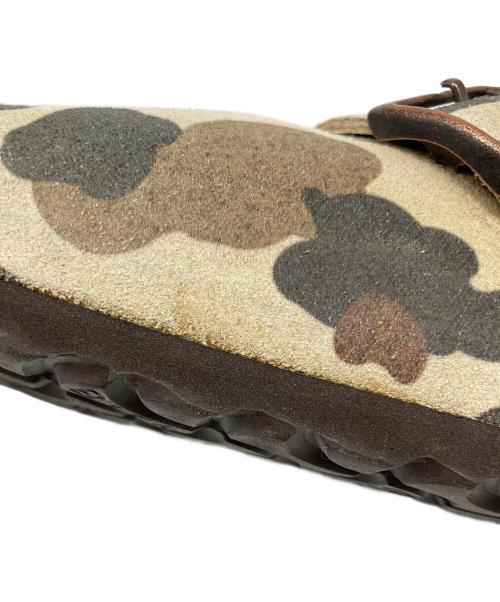 BIRKENSTOCK（ビルケンシュトック）BIRKENSTOCK (ビルケンシュトック) 迷彩BOSTOON  ボストン　サンダル　サボサンダル　スポーツ　アウトドア　カモフラ ベージュ サイズ:41の古着・服飾アイテム