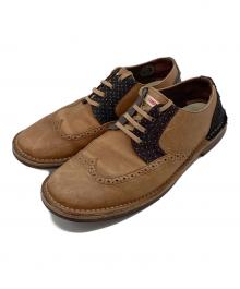 CAMPER（カンペール）の古着「ウィングチップシューズ」｜ベージュ