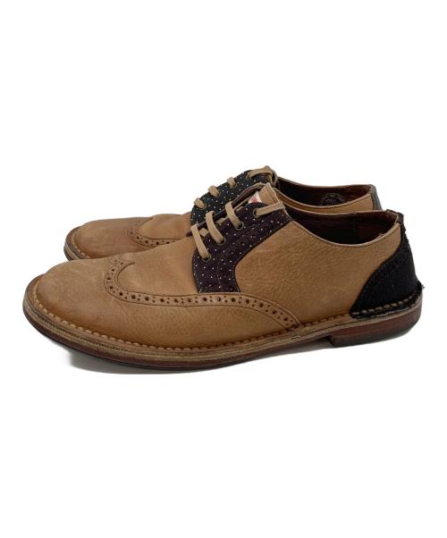 CAMPER（カンペール）CAMPER (カンペール) ウィングチップシューズ ベージュ サイズ:42の古着・服飾アイテム