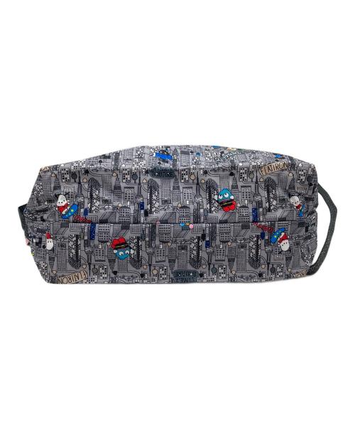 LeSportsac（レスポートサック）LeSportsac (レスポートサック) Sanrio (サンリオ) コラボショルダーバッグ　ハンドバッグ　ショルダーバッグ　 2WAYバッグ　 グレー サイズ:実寸参照 未使用品の古着・服飾アイテム