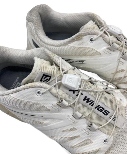 SALOMON（サロモン）SALOMON (サロモン) XT-WINGS 2 エックスティーウィングス 2  スポーツ　アウトドア ホワイト サイズ:US9の古着・服飾アイテム