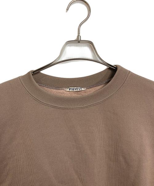 AURALEE（オーラリー）AURALEE (オーラリー) BAGGY POLYESTER SWEAT P/O  バギーポリエステルスウェットプルオーバー  スウェット　日本製 ブラウン サイズ:5の古着・服飾アイテム