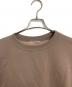 AURALEE (オーラリー) BAGGY POLYESTER SWEAT P/O  バギーポリエステルスウェットプルオーバー  スウェット　日本製 ブラウン サイズ:5：9000円