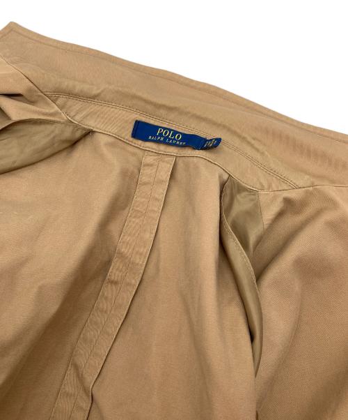 POLO RALPH LAUREN（ポロ・ラルフローレン）POLO RALPH LAUREN (ポロ・ラルフローレン) テーラードジャケット　アウター　ライトアウター ベージュ サイズ:XSの古着・服飾アイテム