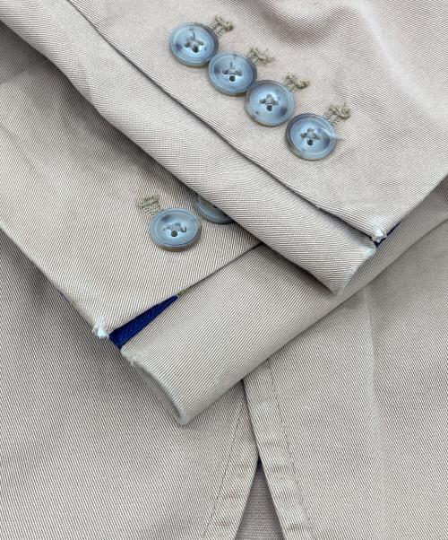 POLO RALPH LAUREN（ポロ・ラルフローレン）POLO RALPH LAUREN (ポロ・ラルフローレン) テーラードジャケット　アウター　ライトアウター ベージュ サイズ:XSの古着・服飾アイテム