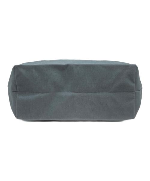 市澤帆布（イチザワハンプ）市澤帆布 (イチザワハンプ) 市澤帆布ハンドバッグ　舟型トートバッグ グレー サイズ:実寸参照の古着・服飾アイテム