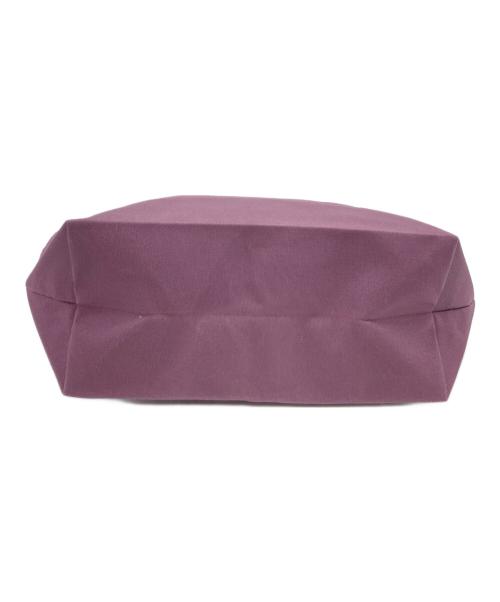 市澤帆布（イチザワハンプ）市澤帆布 (イチザワハンプ) 市澤帆布ハンドバッグ　舟型トート パープル サイズ:実寸参照の古着・服飾アイテム