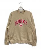 Carhartt WIPカーハート ワーク イン プログレス）の古着「BERKELEY SWEAT　スウェット」｜ベージュ