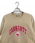 Carhartt WIP (カーハート ワーク イン プログレス) BERKELEY SWEAT　スウェット ベージュ サイズ:L：5000円