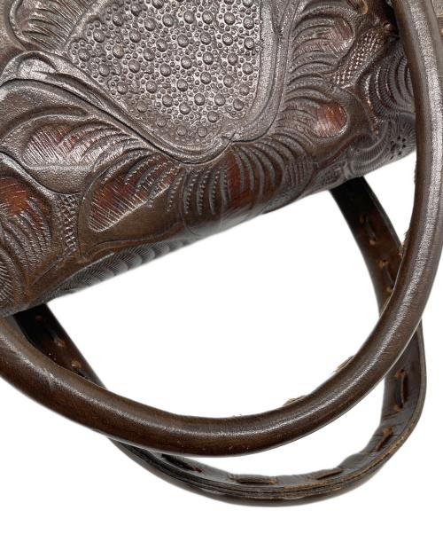 Carving Tribes（カービングトライブス）Carving Tribes (カービングトライブス) MAESTRA トートバッグ ブラウン サイズ:実寸参照の古着・服飾アイテム