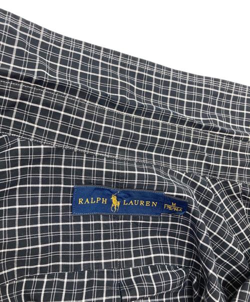 POLO RALPH LAUREN（ポロ・ラルフローレン）POLO RALPH LAUREN (ポロ・ラルフローレン) チェックシャツ ブラック サイズ:Mの古着・服飾アイテム
