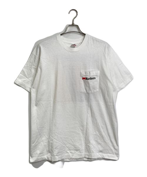 FRUIT OF THE LOOM（フルーツオブザルーム）FRUIT OF THE LOOM (フルーツオブザルーム) 【古着】90's MARLBORO WILD COLLECTION ヴィンテージTシャツ　シングルステッチ USA製 ホワイト サイズ:XLの古着・服飾アイテム