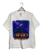 THE WHO ツアー Tシャツザフー ツアーシャツ）の古着「1996 THE WHO Tシャツ QUADROPHENIA 1996 両面プリント」｜ホワイト