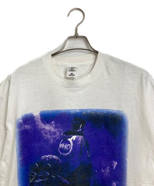 THE WHO ツアー Tシャツ（ザフー ツアーシャツ）THE WHO ツアー Tシャツ (ザフー ツアーシャツ) 1996 THE WHO Tシャツ QUADROPHENIA 1996 両面プリント ホワイト サイズ:XLの古着・服飾アイテム