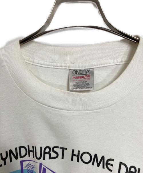 ONEITA（オニータ）ONEITA (オニータ) 【古着】Lyndhurst Home Days 1995 Tシャツ　シングルステッチ ホワイト サイズ:XLの古着・服飾アイテム