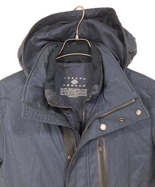 JOSEPH ABBOUD（ジョセフアブード）JOSEPH ABBOUD (ジョセフアブード) Ｗストレッチダウン コート　アウター　 ネイビー サイズ:Mの古着・服飾アイテム
