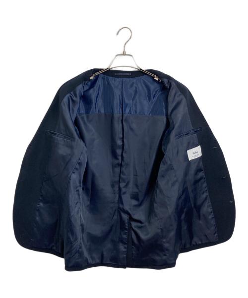 NOLLEY'S（ノーリーズ）NOLLEY'S (ノーリーズ) マルチファンクション ストレッチジャケット ネイビー サイズ:Lの古着・服飾アイテム