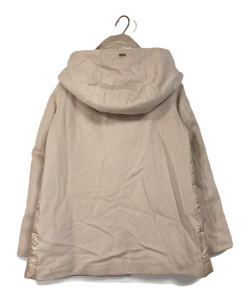 HERNO（ヘルノ）HERNO (ヘルノ) ウール パデット ダウンコート ベージュ サイズ:40の古着・服飾アイテム