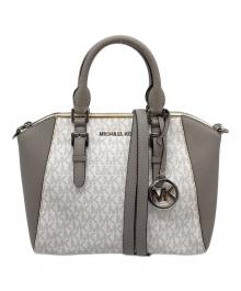 MICHAEL KORS（マイケル・コース）の古着「ショルダーバッグ　ハンドバッグ　 2WAY」｜ホワイト