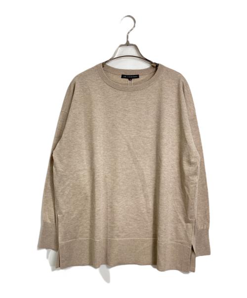 23区（ニジュウサンク）23区 (ニジュウサンク) オータムシャイニー リラクシー ニット ベージュ サイズ:44 未使用品の古着・服飾アイテム
