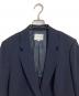 23区 (ニジュウサンク) トリアセダブルジョーゼット テーラード ジャケット ネイビー サイズ:50：7000円