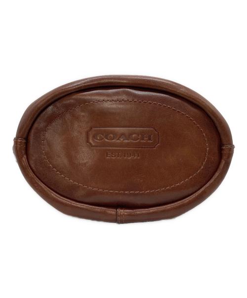 COACH（コーチ）COACH (コーチ) バケツ型ショルダーバッグ　レザーバッグ　	OLD COACH ブラウン サイズ:実寸参照の古着・服飾アイテム