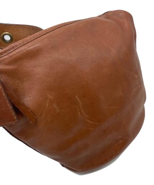 COACH（コーチ）COACH (コーチ) バケツ型ショルダーバッグ　レザーバッグ　	OLD COACH ブラウン サイズ:実寸参照の古着・服飾アイテム