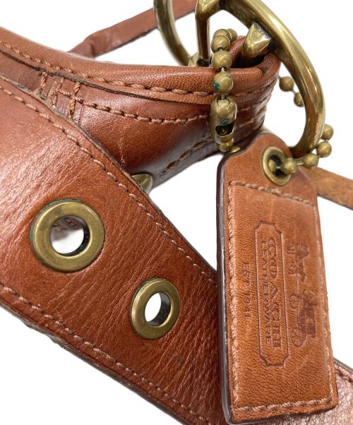 COACH（コーチ）COACH (コーチ) バケツ型ショルダーバッグ　レザーバッグ　	OLD COACH ブラウン サイズ:実寸参照の古着・服飾アイテム