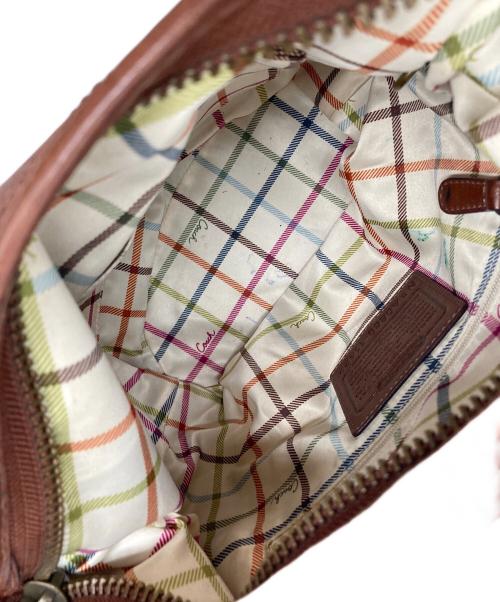 COACH（コーチ）COACH (コーチ) バケツ型ショルダーバッグ　レザーバッグ　	OLD COACH ブラウン サイズ:実寸参照の古着・服飾アイテム