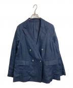 SLOBE IENAスローブ イエナ）の古着「25SS フレンチリネンジャケット　アウター　ライトアウター」｜インディゴ