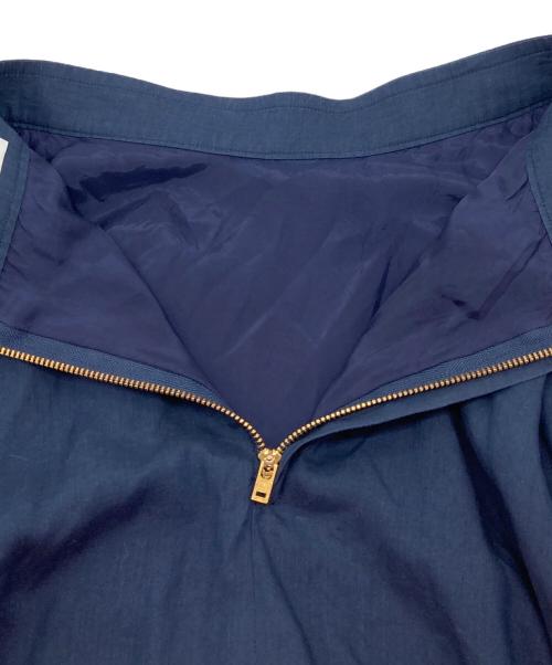 MADISON BLUE（マディソンブルー）MADISON BLUE (マディソンブルー) タックサーキュラーロングスカート　日本製 ネイビー サイズ:02の古着・服飾アイテム