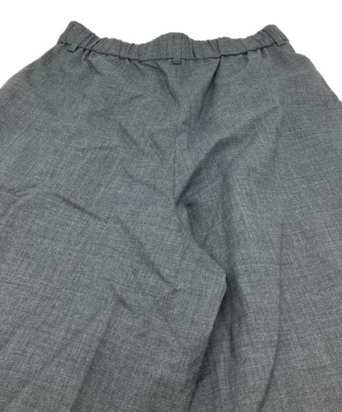 MARTIQUA（マルティカ）MARTIQUA (マルティカ) シアーウールワイドパンツ グレー サイズ:2の古着・服飾アイテム