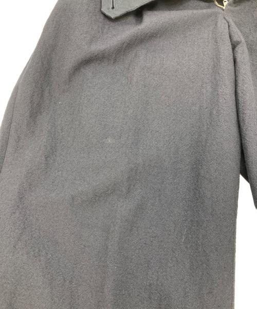 KAPTAIN SUNSHINE（キャプテンサンシャイン）KAPTAIN SUNSHINE (キャプテンサンシャイン) One-Pleats Trousers タックパンツ　ウールパンツ　モヘア混パンツ ネイビー サイズ:30の古着・服飾アイテム