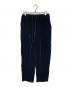 Willow（ウィロー）の古着「Velvet drawstring pants  ベルベットドローストリングパンツ 日本製」｜ブラック