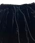 Willow (ウィロー) Velvet drawstring pants  ベルベットドローストリングパンツ 日本製 ブラック サイズ:2：10000円