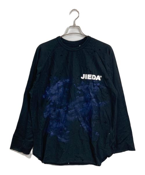 jieda（ジエダ）Jieda (ジエダ) カットソー　デザインカットソー ブラック サイズ:2 未使用品の古着・服飾アイテム