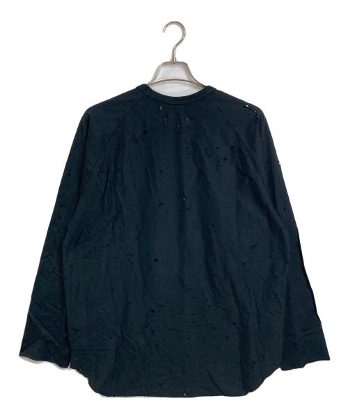 jieda（ジエダ）Jieda (ジエダ) カットソー　デザインカットソー ブラック サイズ:2 未使用品の古着・服飾アイテム