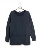 UNDERCOVERアンダーカバー）の古着「シーム コットン SWEAT」｜ブラック