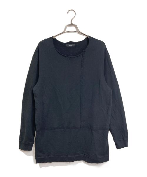 UNDERCOVER（アンダーカバー）UNDERCOVER (アンダーカバー) シーム コットン SWEAT ブラック サイズ:3の古着・服飾アイテム
