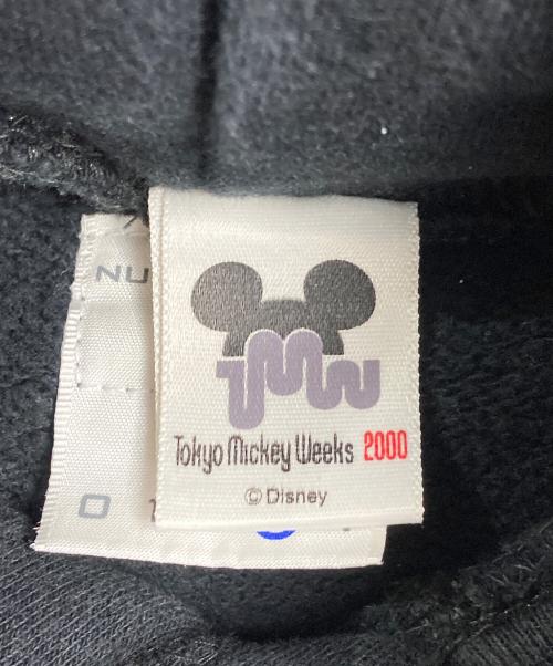 NUMBER (N)INE（ナンバーナイン）NUMBER (N)INE (ナンバーナイン) DISNEY コラボプリントパーカー　宮下期　USA製 ブラック サイズ:3の古着・服飾アイテム