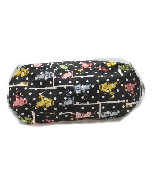 COMME des GARCONS（コムデギャルソン）COMME des GARCONS (コムデギャルソン) 13SS ANDY WARHOL アンディ ウォーホル ドット柄 総柄プリント トートバッグ　ビッグトート マルチカラー サイズ:実寸参照の古着・服飾アイテム