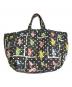 COMME des GARCONS（コムデギャルソン）の古着「13SS ANDY WARHOL アンディ ウォーホル ドット柄 総柄プリント トートバッグ　ビッグトート」｜マルチカラー