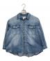 CAFUNE（カフネ）の古着「デニム オーバーシャツ ジャケット　アウター　ライトアウター」｜ブルー