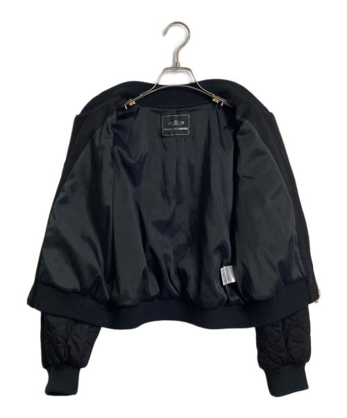 GRACE CONTINENTAL（グレースコンチネンタル）GRACE CONTINENTAL (グレースコンチネンタル) キルティグショートブルゾン ブラック サイズ:36の古着・服飾アイテム