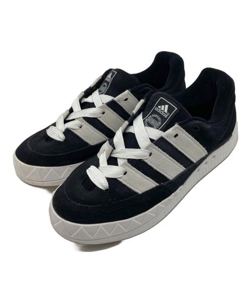 adidas（アディダス）adidas (アディダス) ローカットスニーカー　ADIMATIC　アディマティック ブラック サイズ:US9の古着・服飾アイテム